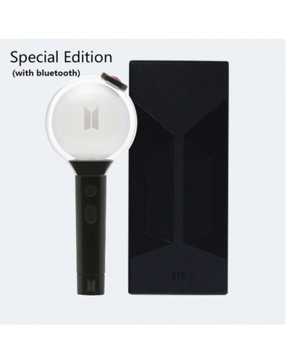 BTS Official Lightstick Map of The Soul Special Edition (incl. One Random BTS Transparent Sticker)