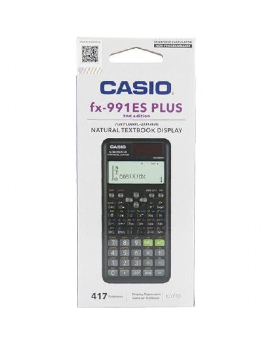 آلة حاسبة علمية fx991ES Plus 2 من كاسيو