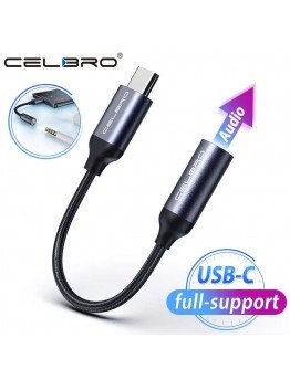 USB تايب سي 3.5ملمتر توصيلة للسماعات AUX للجوالات Oneplus 7 pro Xiaomi Mi 9 8 se Samsung Note 10 Tipo c USB Adapter