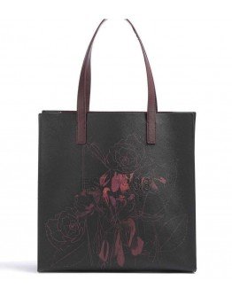 Rozeyy Linear Floral Large Shopper